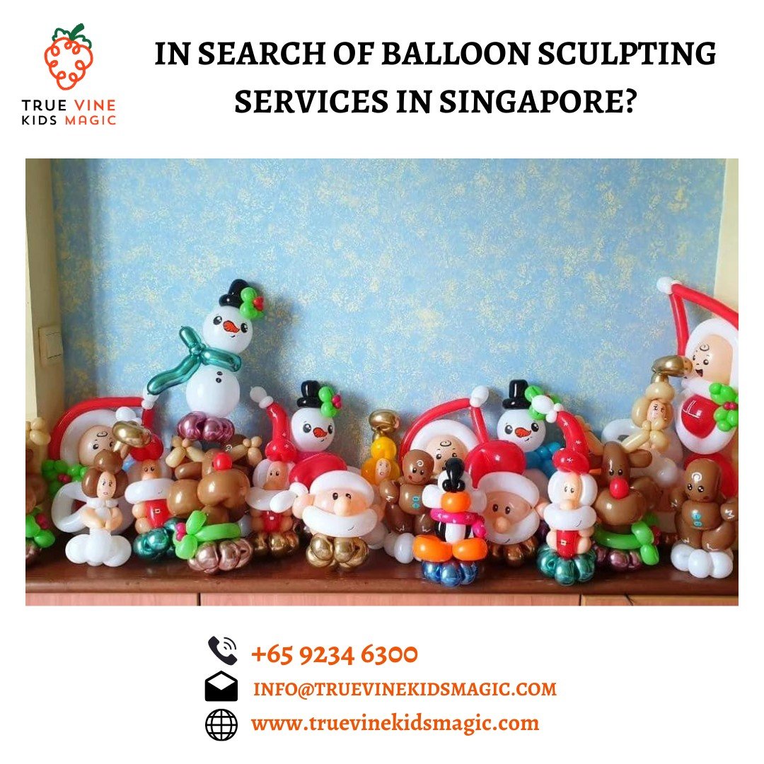 Add Colors to Your Kid’s Party with Balloon Sculpting in Singapore