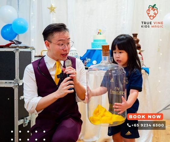We at True Vine Kids Magic specialise in various children's party entertainment activities