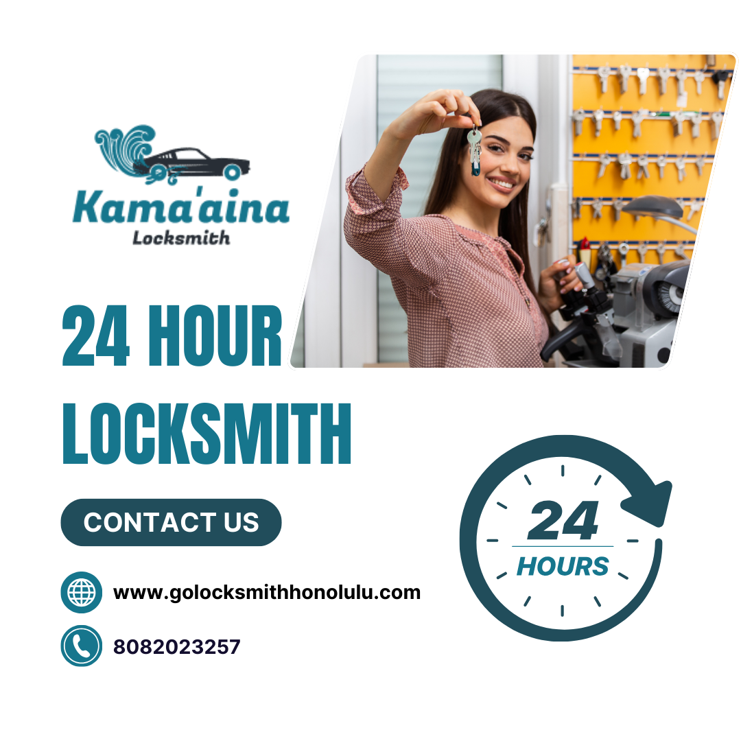 24 Hour Locksmith in Honolulu: Reliable Emergency Locksmith Services