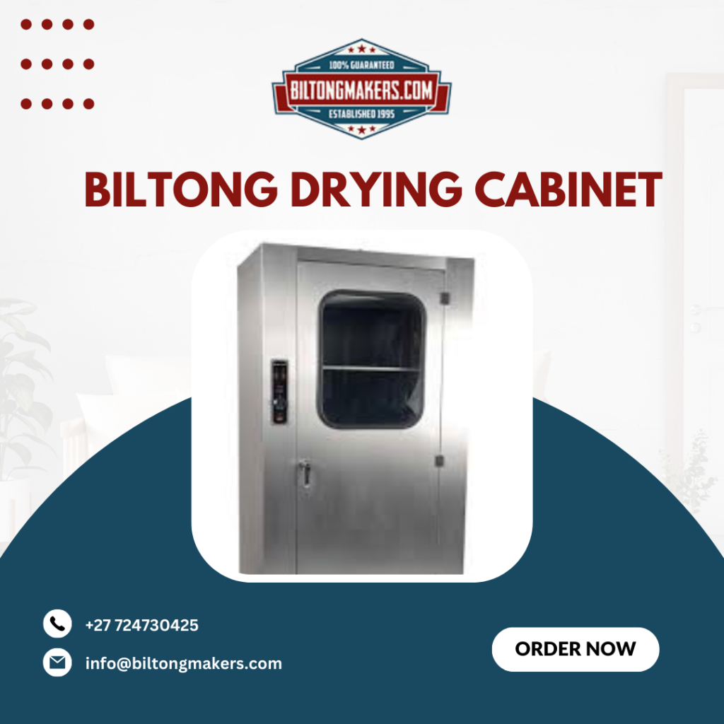 Industrial biltong drying cabinets